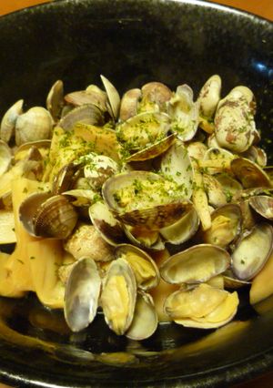 ♡☆簡単美味しい♪メンマとアサリの酒蒸し-レシピのメイン写真