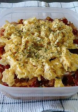 オム丼♪次男弁当⑥-レシピのメイン写真
