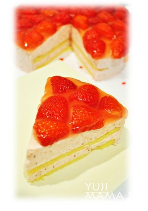 ◆簡単なのに豪華★苺ムースケーキ◆-レシピのメイン写真