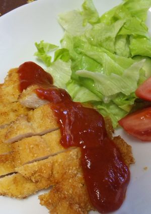 鶏胸肉のミラノ風カツレツ-レシピのメイン写真