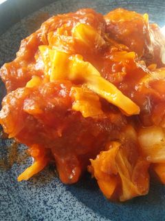 唐揚げのケチャップ煮-レシピのメイン写真