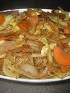素麺で焼きそば-レシピのメイン写真