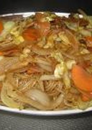 素麺で焼きそば-レシピのメイン写真