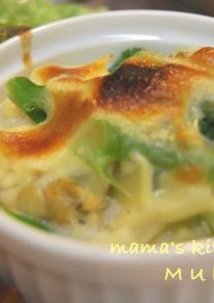 山芋と豆乳のあっさりココットグラタン♪-レシピのメイン写真