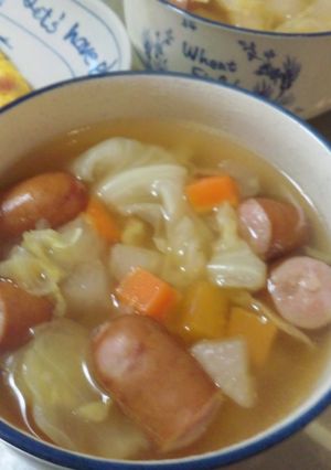 野菜たっぷりコンソメスープ-レシピのメイン写真