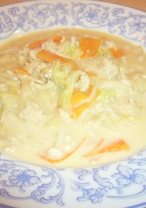 デトックス第４弾☆ポカポカ白菜クリーム煮-レシピのメイン写真