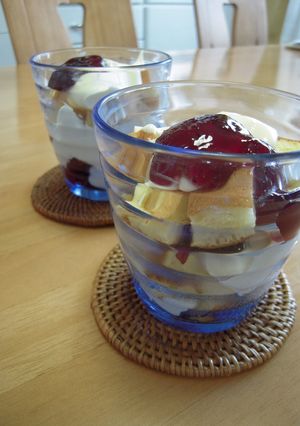 クリームチーズで☆簡単グラスデザート-レシピのメイン写真