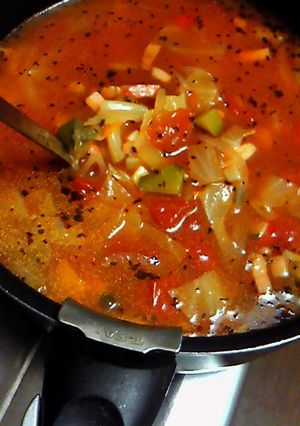 野菜たっぷり☆適当ミネストローネ-レシピのメイン写真