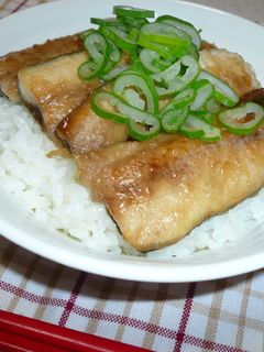 *母の味*さんまのかば焼きどんぶり*-レシピのメイン写真