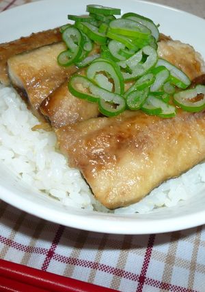 ＊母の味＊さんまのかば焼きどんぶり＊-レシピのメイン写真