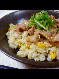 ☺我が家で人気の…パンチチャーハン丼☺-レシピのメイン写真