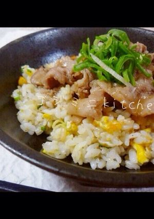 ☺我が家で人気の…パンチチャーハン丼☺-レシピのメイン写真