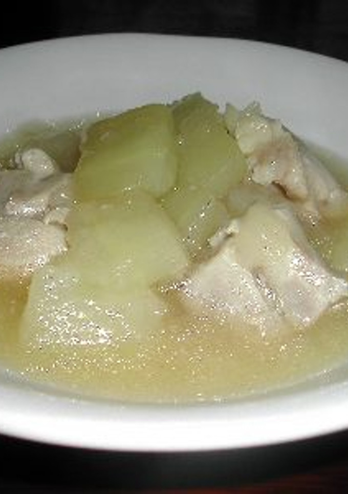 とうがんと鶏肉の煮物-レシピのメイン写真