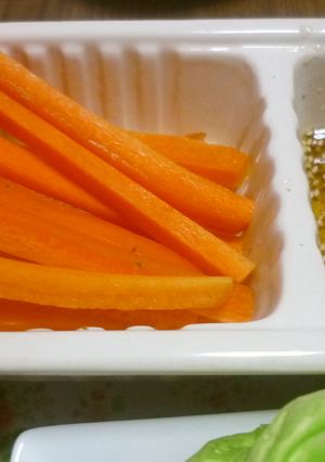 野菜スティック☆塩ごま油のソースでｗ-レシピのメイン写真