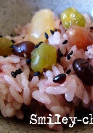 北海道*春色の甘い豆ごはん-レシピのメイン写真