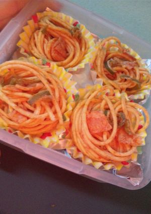 お弁当に☆簡単冷凍ナポリタン-レシピのメイン写真