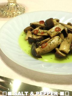 ***はたけしめじ★カレーマリネ***-レシピのメイン写真