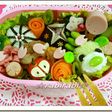 お弁当にニンジンdeお花~☆