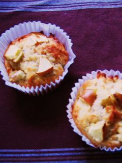 ジンジャーアップルマフィン-レシピのメイン写真