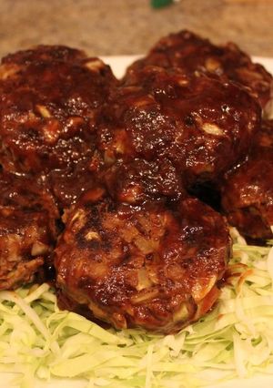 たっぷりキャベツのハンバーグ-レシピのメイン写真