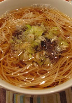 牛そぼろにゅうめん-レシピのメイン写真