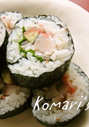 市販のしめ鯖で♪　簡単巻き寿司-レシピのメイン写真