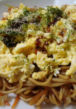 焼きそばにはたまごです。-レシピのメイン写真