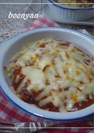 １００均のパスタソースDE簡単ドリア♪♬-レシピのメイン写真