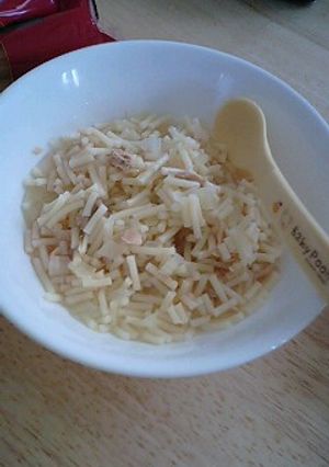 離乳食中期★ツナキャベツパスタ-レシピのメイン写真