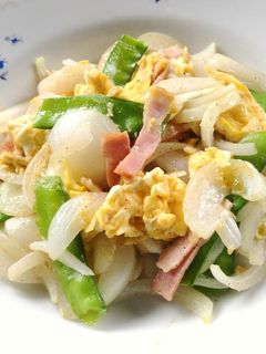 新玉ねぎの炒め物-レシピのメイン写真
