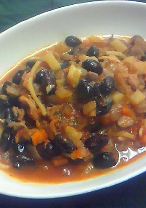 給食大好き◇ポークビーンズ【黒豆大豆】-レシピのメイン写真