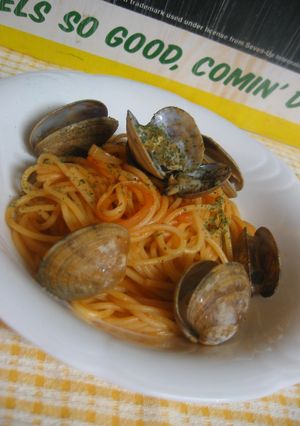 ボンゴレ風ナポリタン-レシピのメイン写真