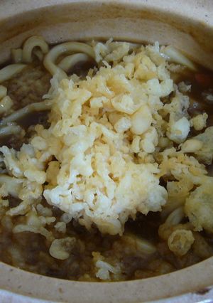 カレーたぬきうどん　（天かす入り）-レシピのメイン写真
