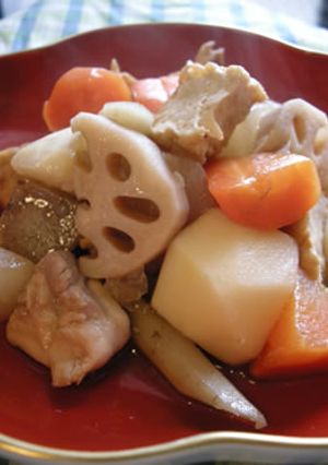 大きめ野菜のだご煮風-レシピのメイン写真
