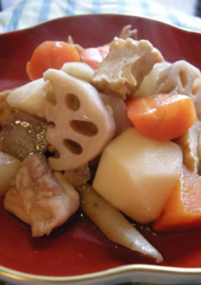大きめ野菜のだご煮風-レシピのメイン写真