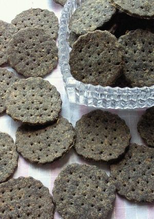 黒ゴマおからクッキー☆ノンオイル-レシピのメイン写真