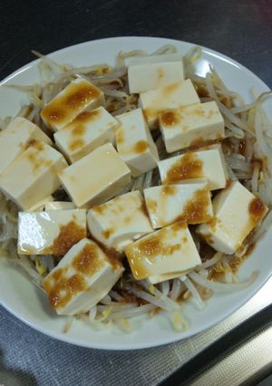 豆腐ともやしのおろしポン酢がけ☆-レシピのメイン写真