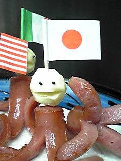 簡単★お弁当ウインナー♪(宇宙★)-レシピのメイン写真