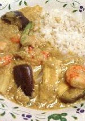 タイ風ココナッツえびカレー-レシピのメイン写真