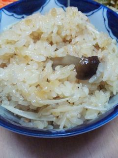 きのことツナの炊き込みご飯-レシピのメイン写真