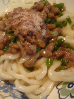 納豆好きさんへ贈る~♪納豆釜玉うどん-レシピのメイン写真