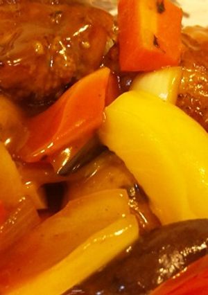 揚げない!鶏の甘酢あんかけ-レシピのメイン写真