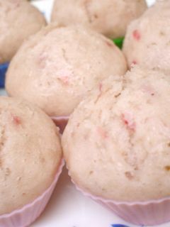 いちごの蒸しパン♪-レシピのメイン写真