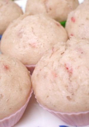 いちごの蒸しパン♪-レシピのメイン写真