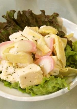 たけのことはんぺんのサラダ-レシピのメイン写真
