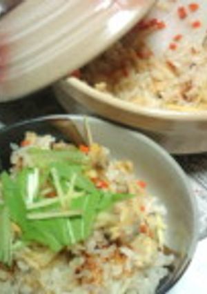 簡単!あさりの炊き込みご飯★100均土鍋-レシピのメイン写真