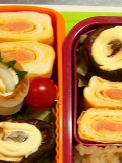 お弁当に♪めんたいマヨ入り卵焼き-レシピのメイン写真