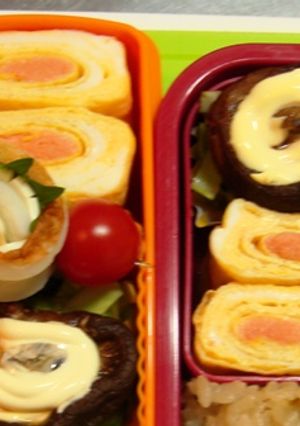 お弁当に♪めんたいマヨ入り卵焼き-レシピのメイン写真