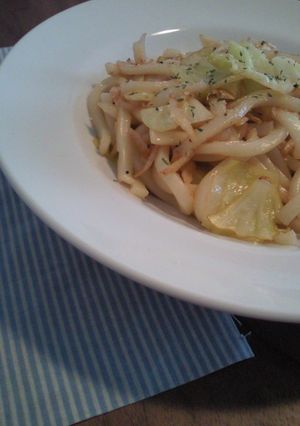 パスタみたいな焼きうどん☺-レシピのメイン写真