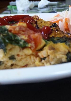 豆腐　DE　スパニッシュオムレツ-レシピのメイン写真